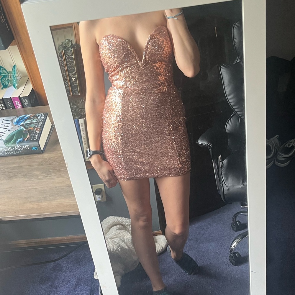 Rose Gold Dress